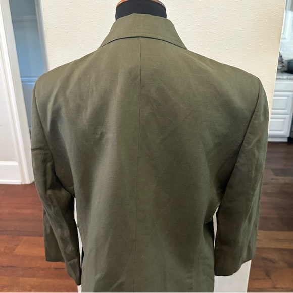 Anne Klein Olive Green Blazer - Picture 12 of 13